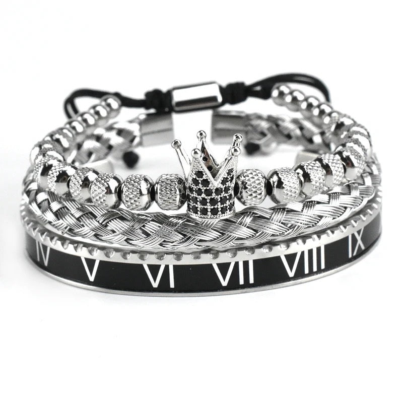 Kit com 3 Pulseiras [ROMAN VERTURO]