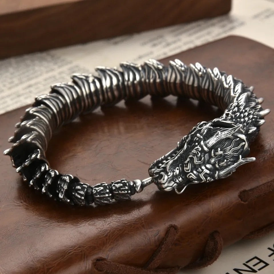 Pulseira Dragão Verturo - PRATA 925