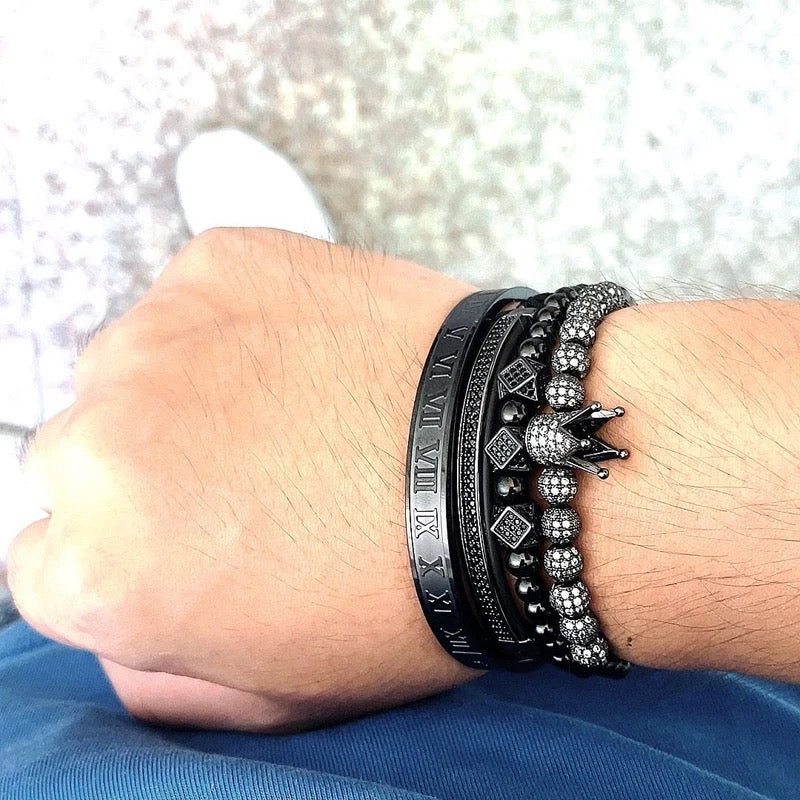 Kit com 4 Pulseiras [ZEUS ROYAL]