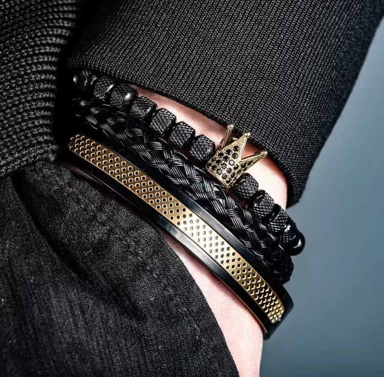 Kit com 3 Pulseiras [ATHOS]