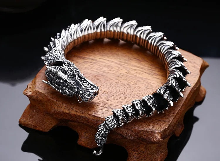 Pulseira Dragão Verturo - PRATA 925