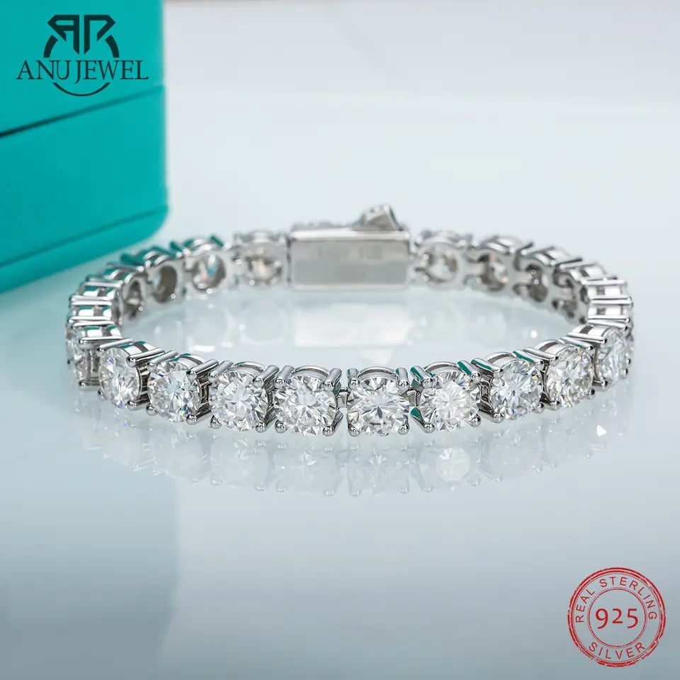 Pulseira Diamante Moissanite 💎 PRATA 925