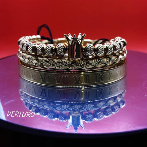 Kit com 3 Pulseiras [ROYAL VERTURO]