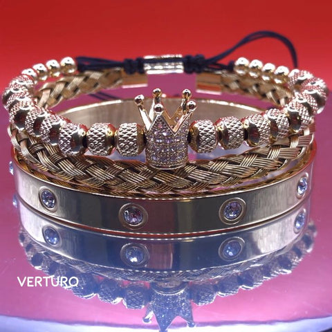 Kit com 3 Pulseiras [ATHENA BLVCK]