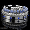 Kit com 3 Pulseiras [ATHENA Blue Crystals] Original