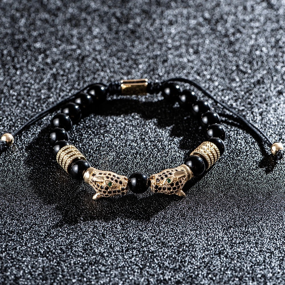 Kit com 3 Pulseiras [EMIRAD LEOPARD]