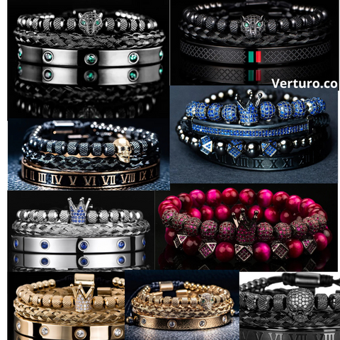 Combo Executivo Verturo® – 9 Kits de Pulseiras Sofisticadas