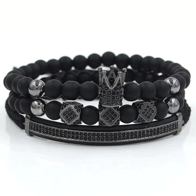Kit com 3 pulseiras [KROWN]