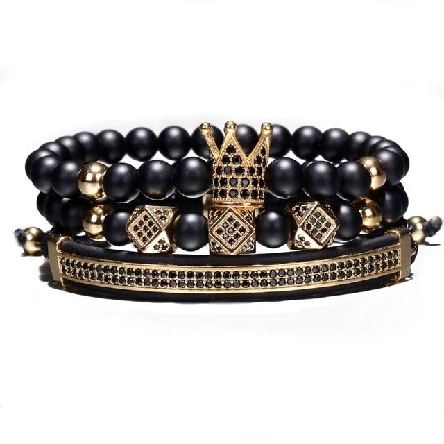 Kit com 3 pulseiras [KROWN]