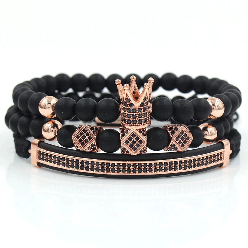 Kit com 3 pulseiras [KROWN]