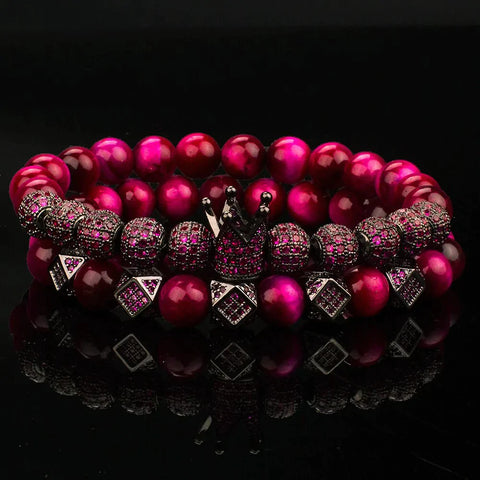 Kit com 2 Pulseiras [VULCAN ROYAL]