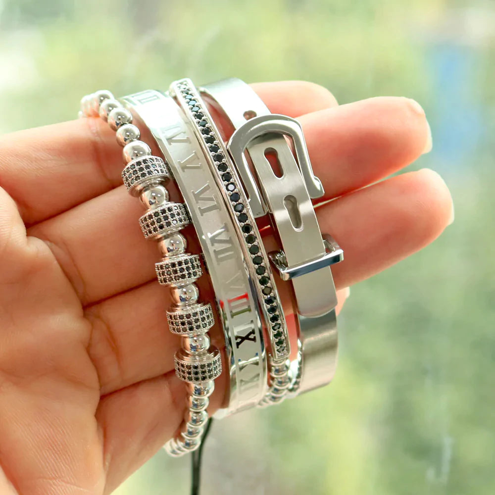 Kit com 4 Pulseiras [HÉRCULES]