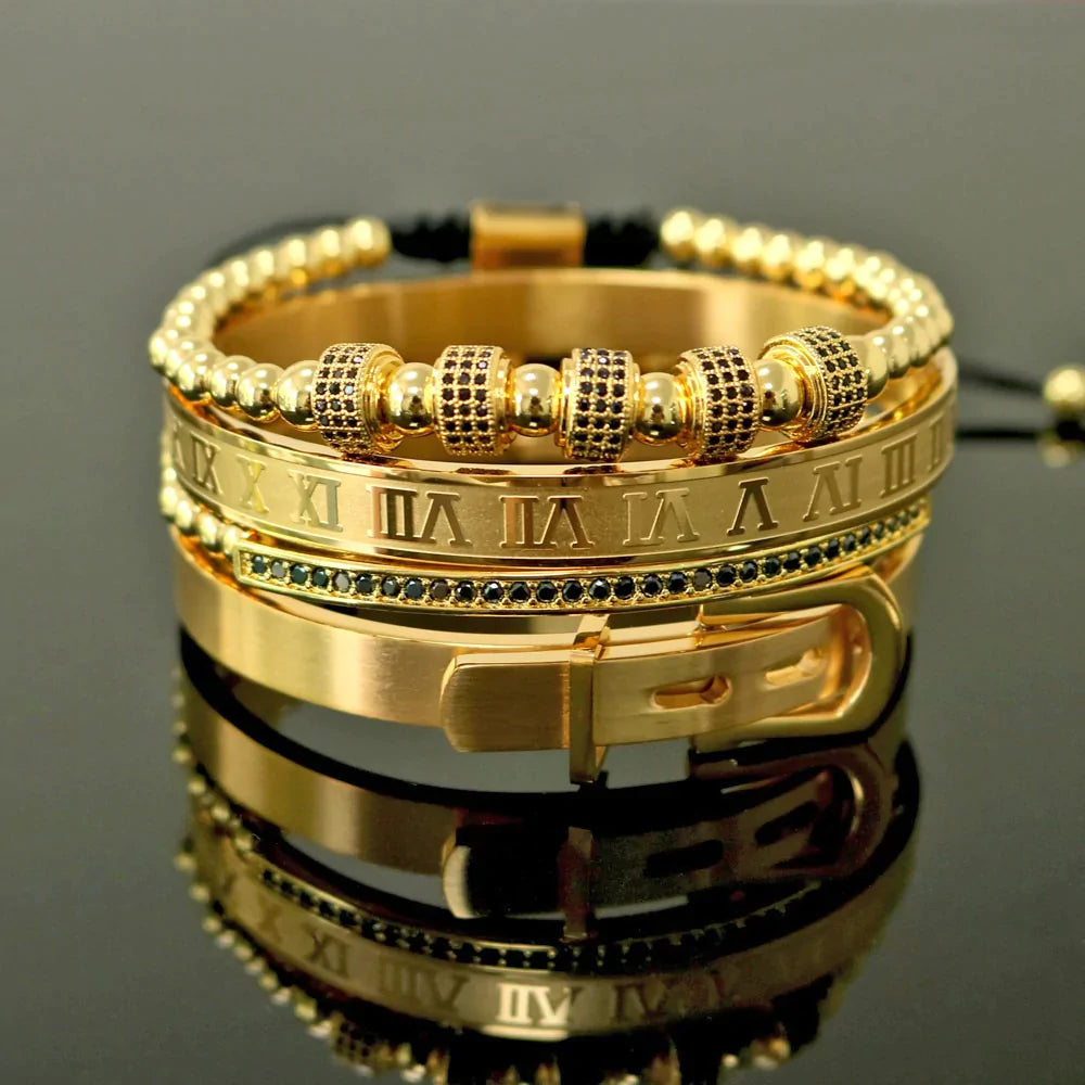 Kit com 4 Pulseiras [HÉRCULES]