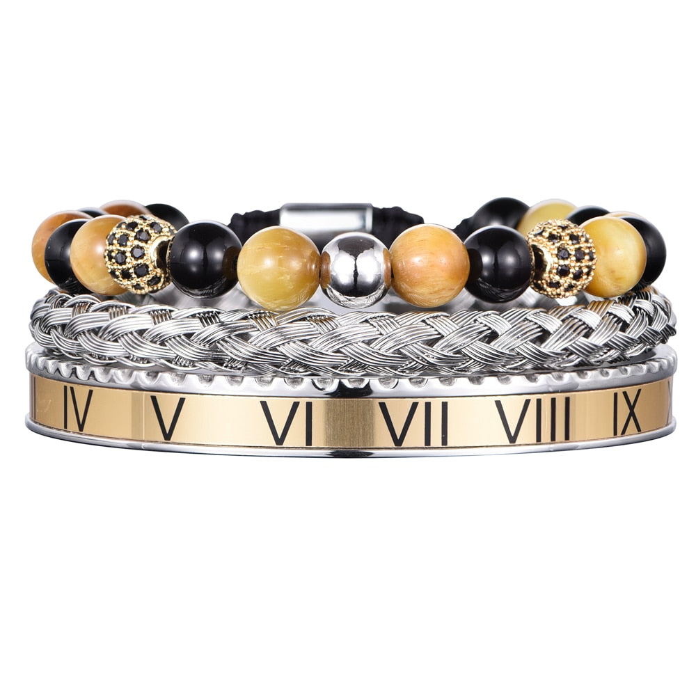Kit com 3 Pulseiras [TRIVIUM]