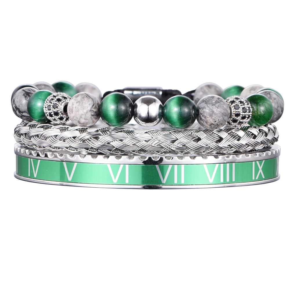 Kit com 3 Pulseiras [TRIVIUM]