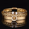 Kit com 3 Pulseiras [LUXURY PAI NOSSO] Original