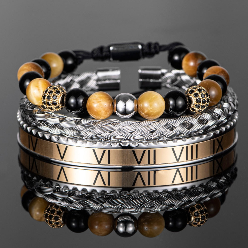 Kit com 3 Pulseiras [TRIVIUM]