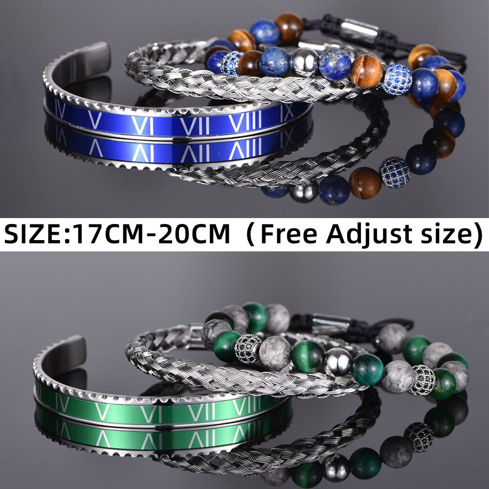 Kit com 3 Pulseiras [TRIVIUM]