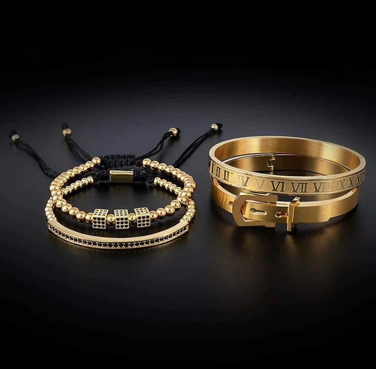 Kit com 4 Pulseiras [HÉRCULES]