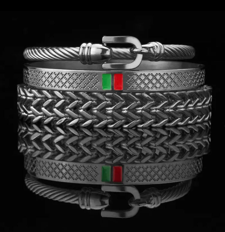 Kit com 3 Pulseiras [OUROBØNUS]