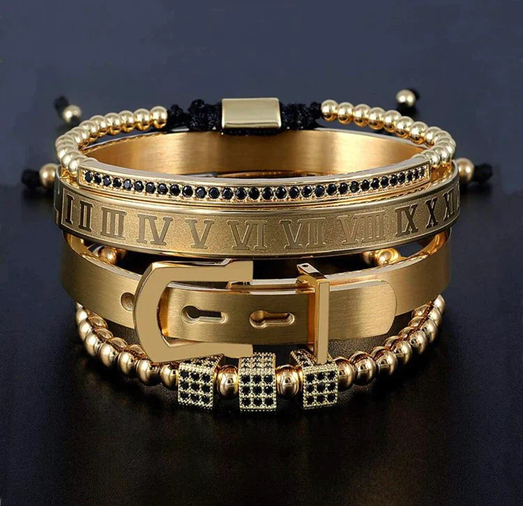 Kit com 4 Pulseiras [HÉRCULES]