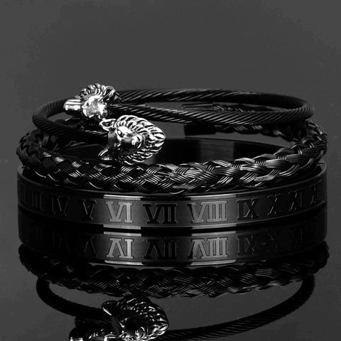 Kit com 3 Pulseiras [LOBO BELIK]