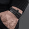 Kit com 3 Pulseiras [ROYAL BLACK] Original