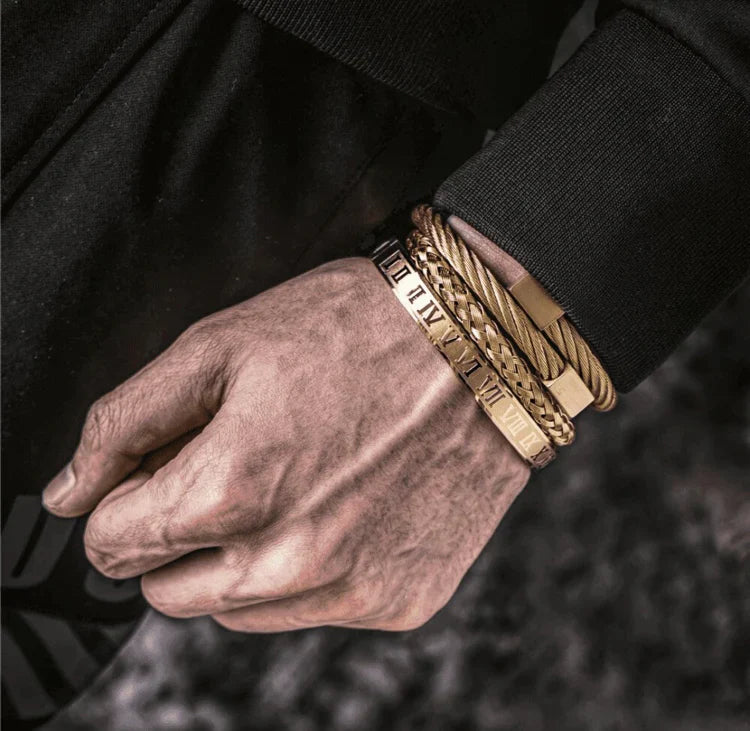 Kit com 3 Pulseiras [CLASSIC VERTURO]