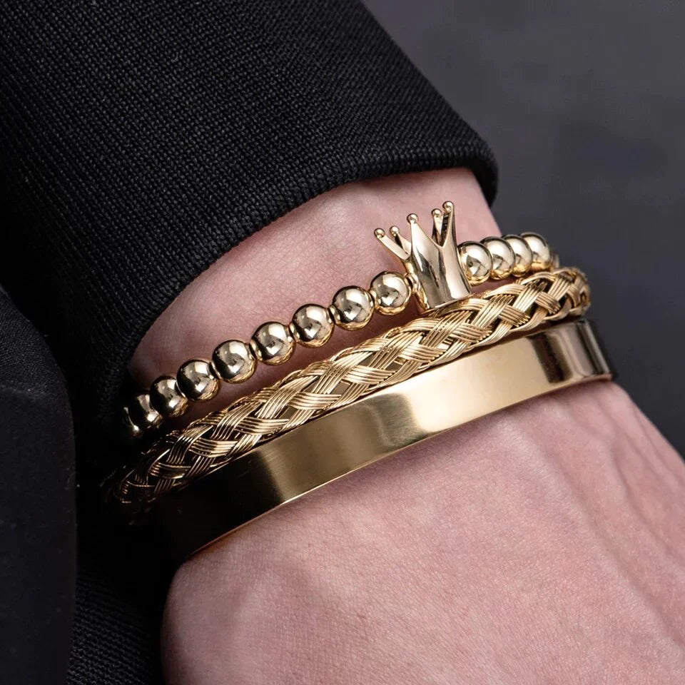 Kit com 3 Pulseiras [ROMEU]