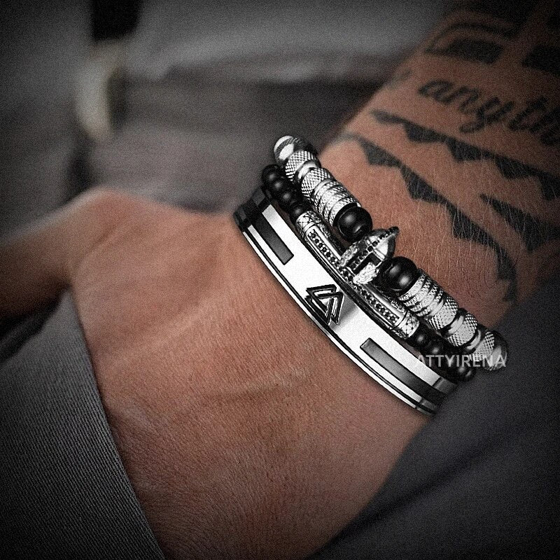 Kit com 3 Pulseiras [ESPARTANO]