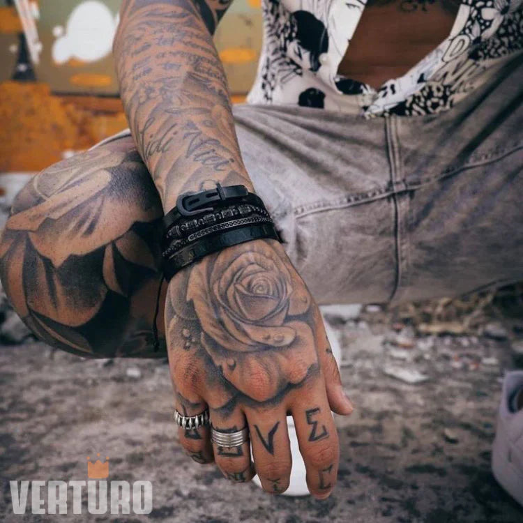 Kit com 4 Pulseiras [REI ARTHUR]