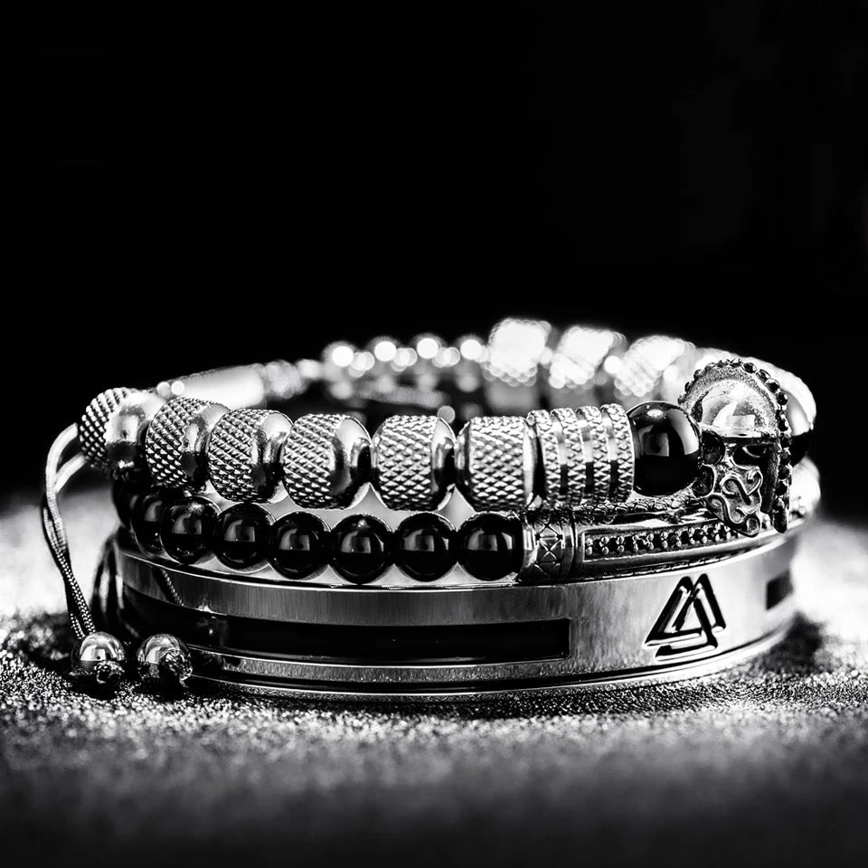 Kit com 3 Pulseiras [ESPARTANO]