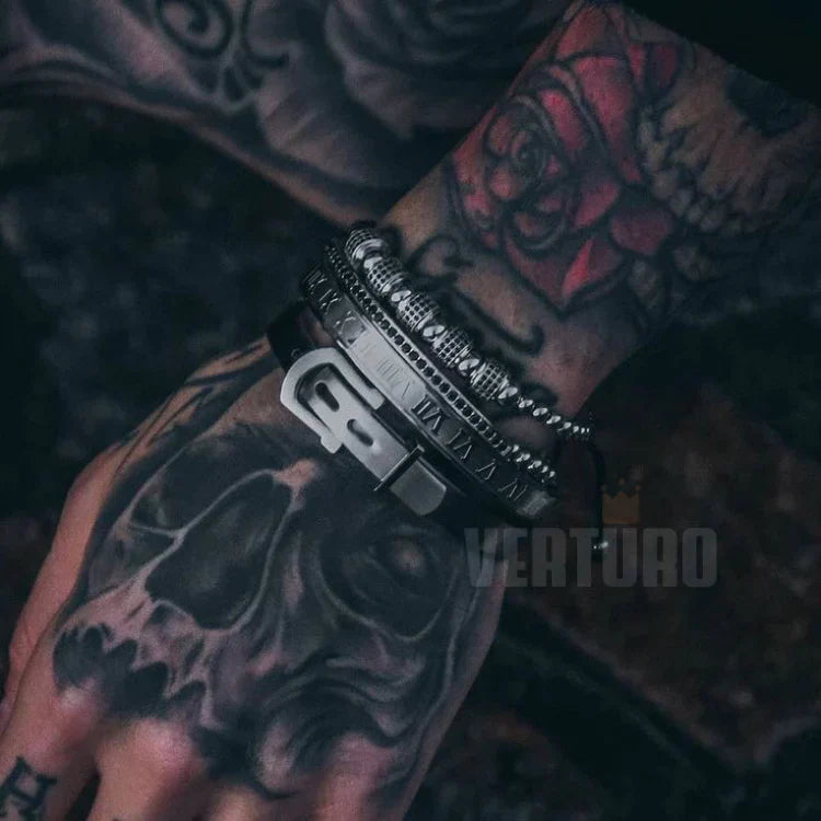 Kit com 4 Pulseiras [REI ARTHUR]