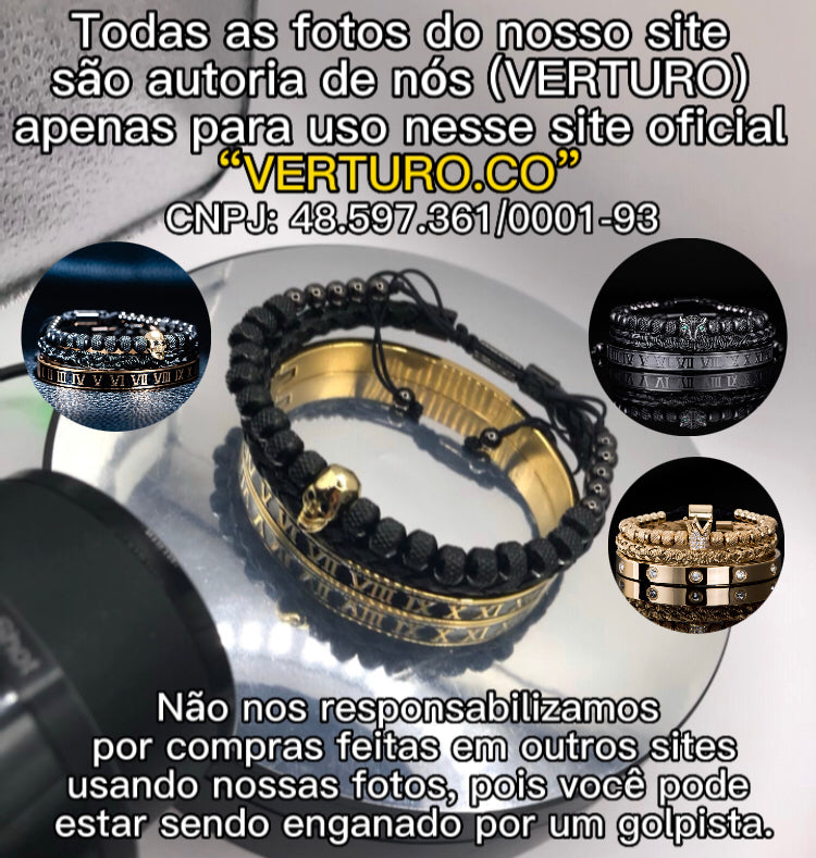 Kit com 3 Pulseiras [OUROBØNUS]
