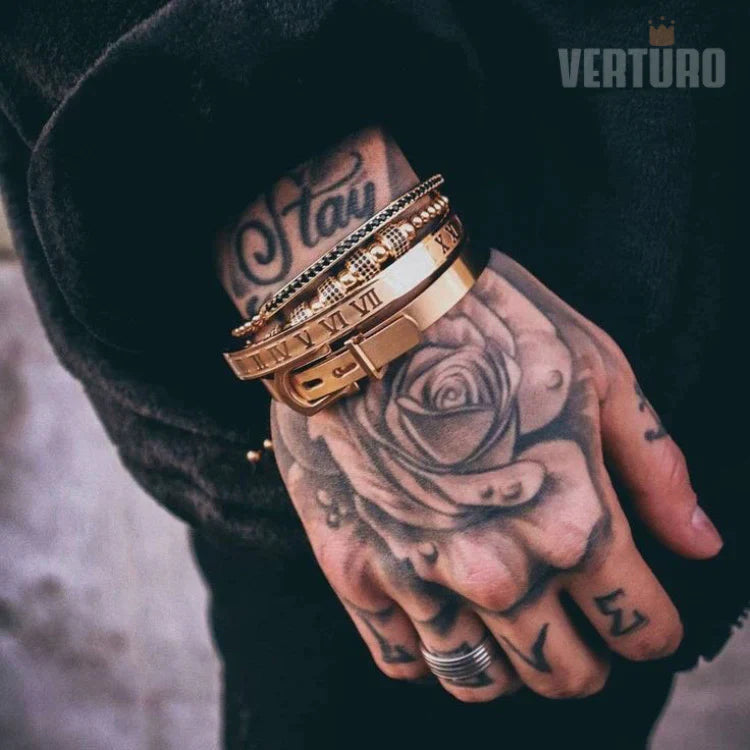 Kit com 4 Pulseiras [REI ARTHUR]