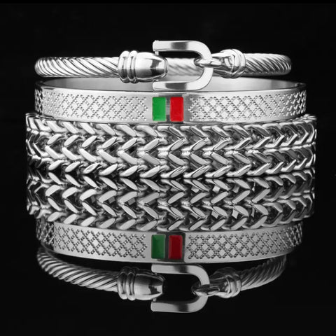 Kit com 3 Pulseiras [OUROBØNUS]