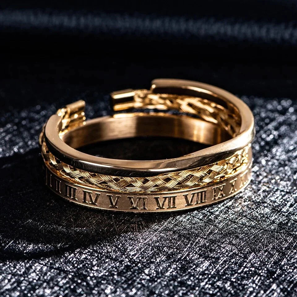 Kit com 3 Pulseiras [CLASSIC ROMAN]