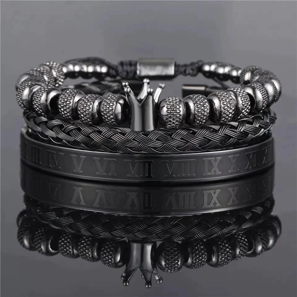 Kit com 3 Pulseiras [ROYAL VERTURO]