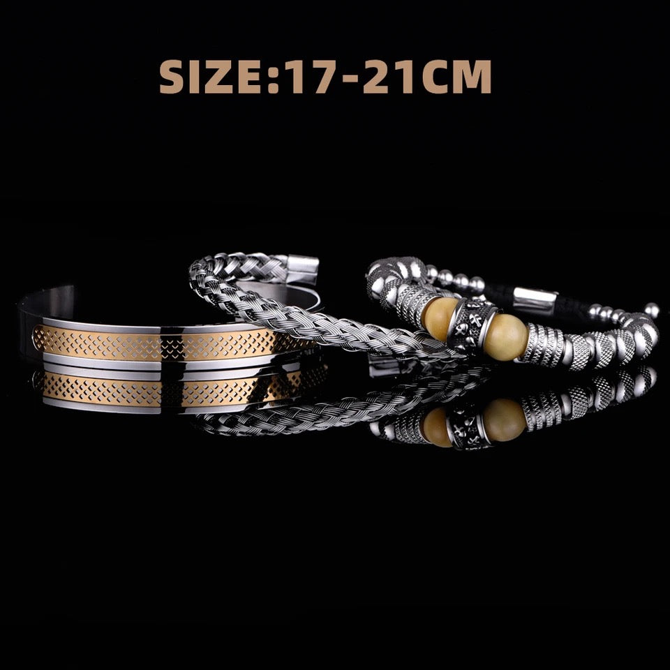 Kit com 3 Pulseiras [NAZAR ll]