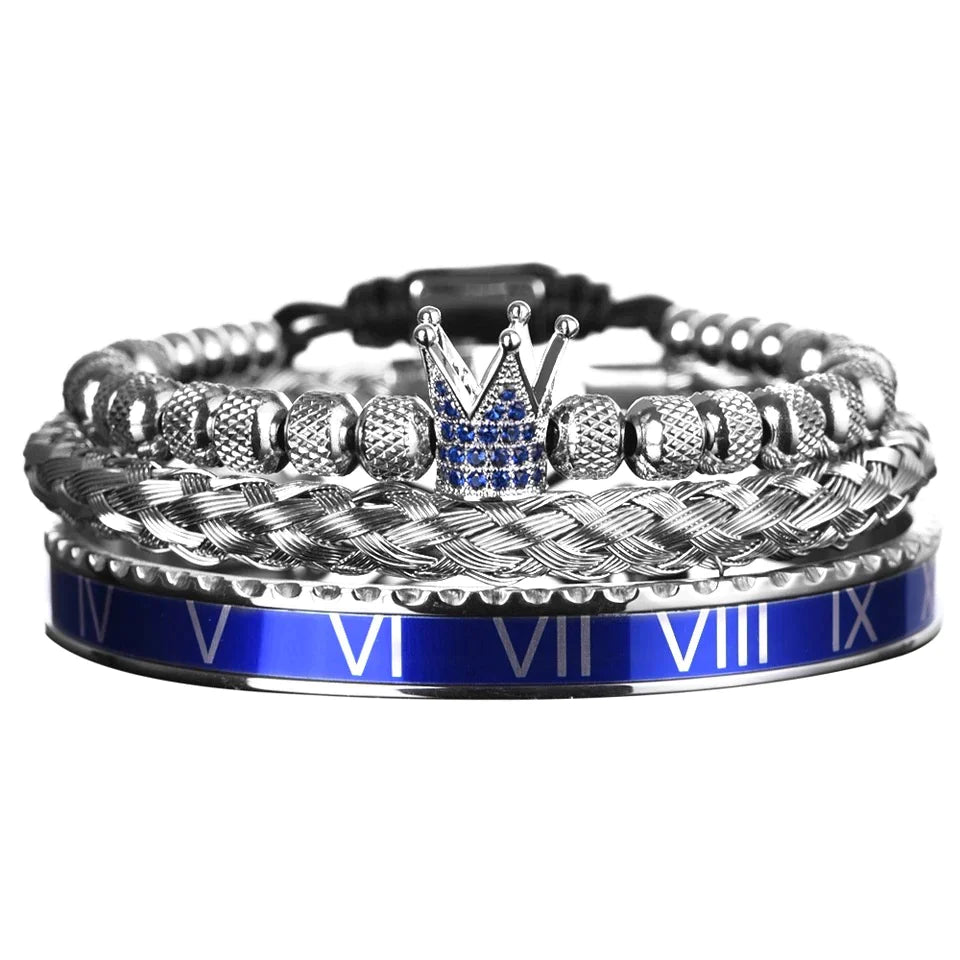 Kit com 3 Pulseiras [ROMAN VERTURO]