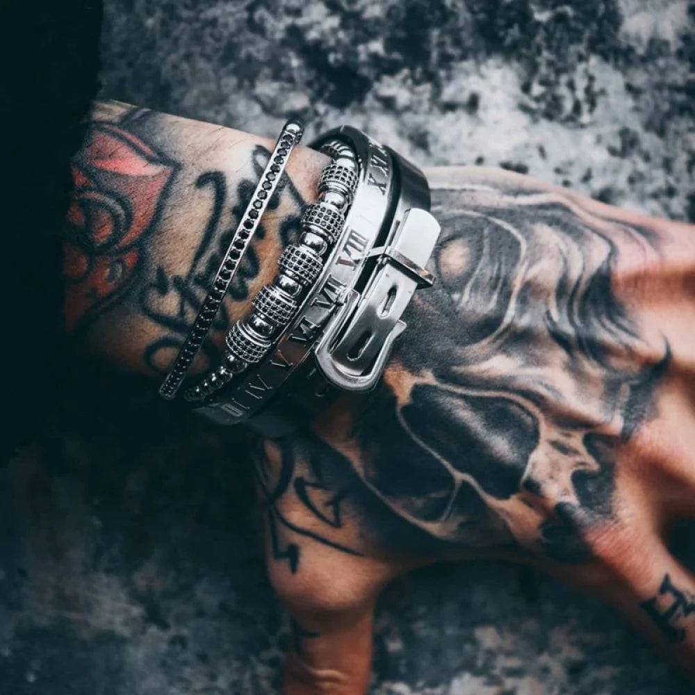 Kit com 4 Pulseiras [REI ARTHUR]