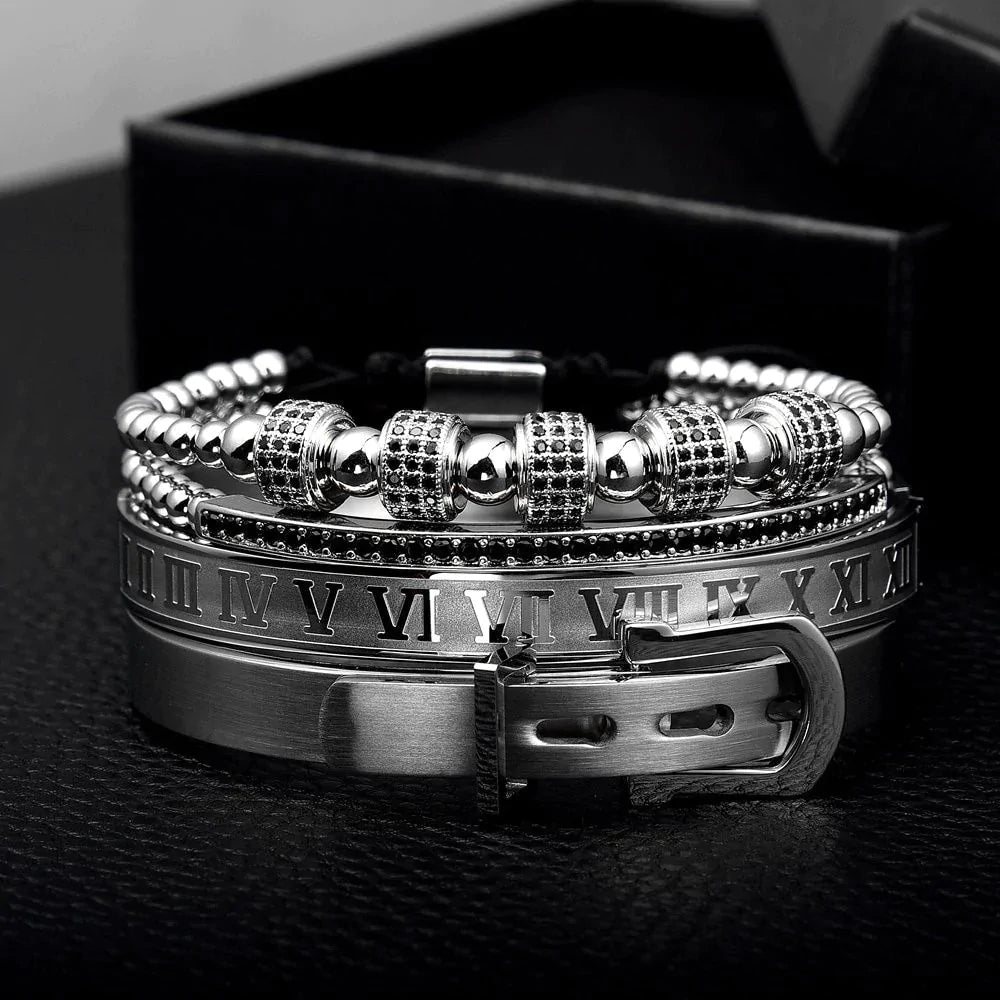 Kit com 4 Pulseiras [REI ARTHUR]